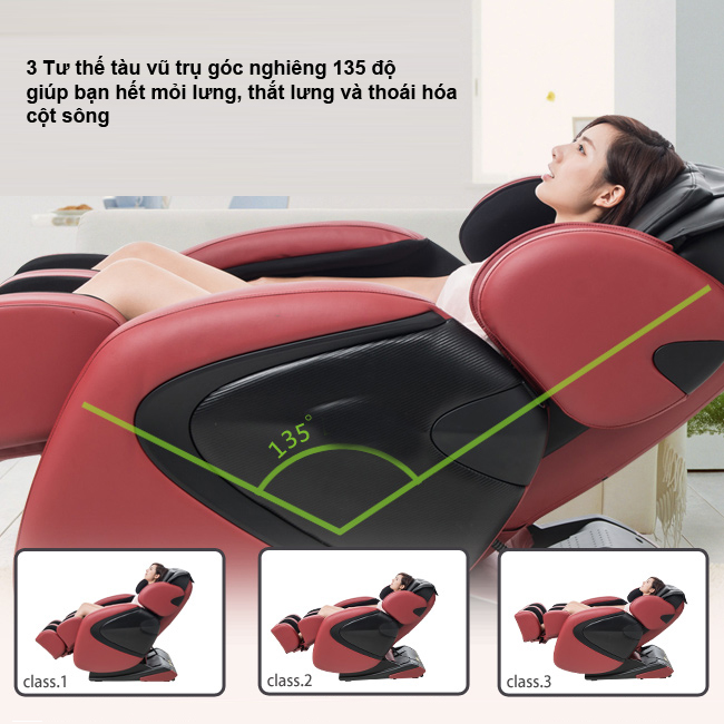 Đánh giá về ghế massage toàn thân SC 555